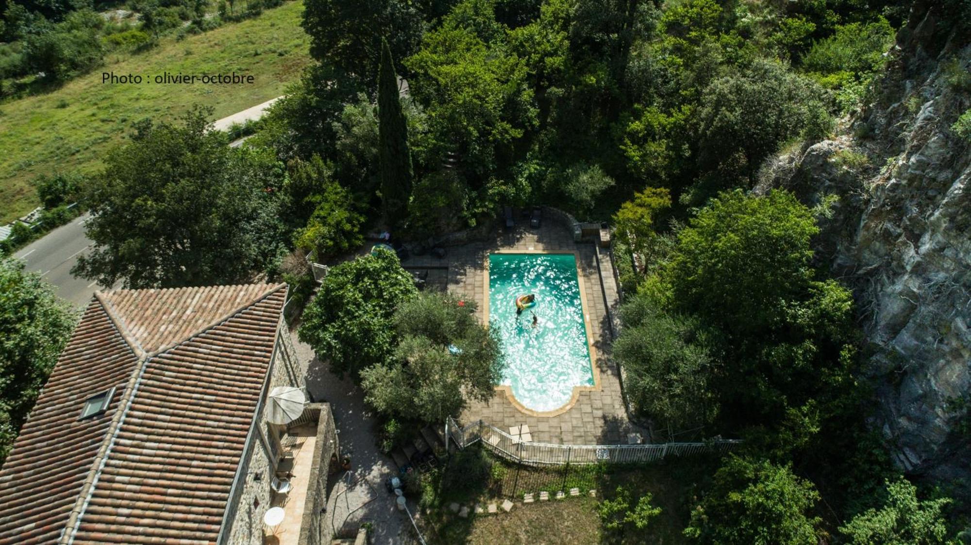 Domaine De La Carriere Sumène Exterior foto
